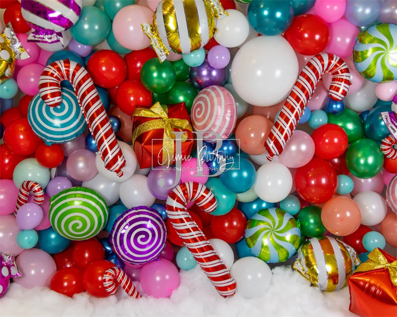 Kate Weihnachten Ballon Wandhintergrund von JB Fotografie