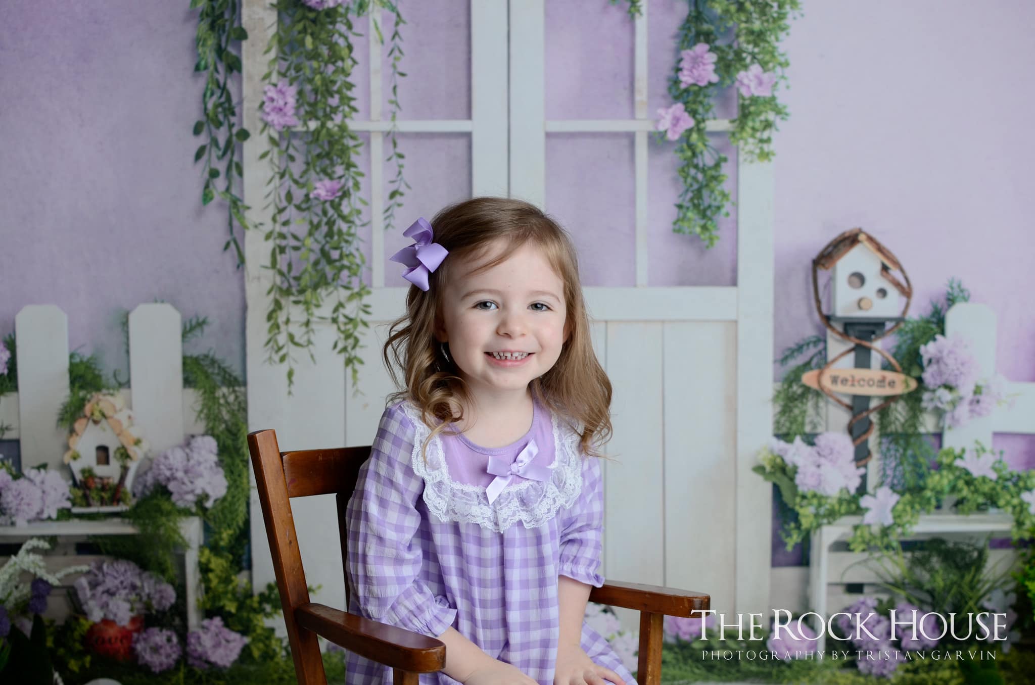 Kate Frühling Lila Eden Hintergrund von Emetselch - Kate Backdrop.de