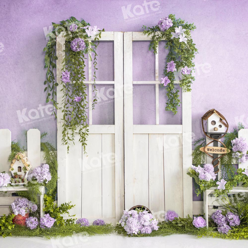 Kate Frühling Lila Eden Hintergrund von Emetselch - Kate Backdrop.de