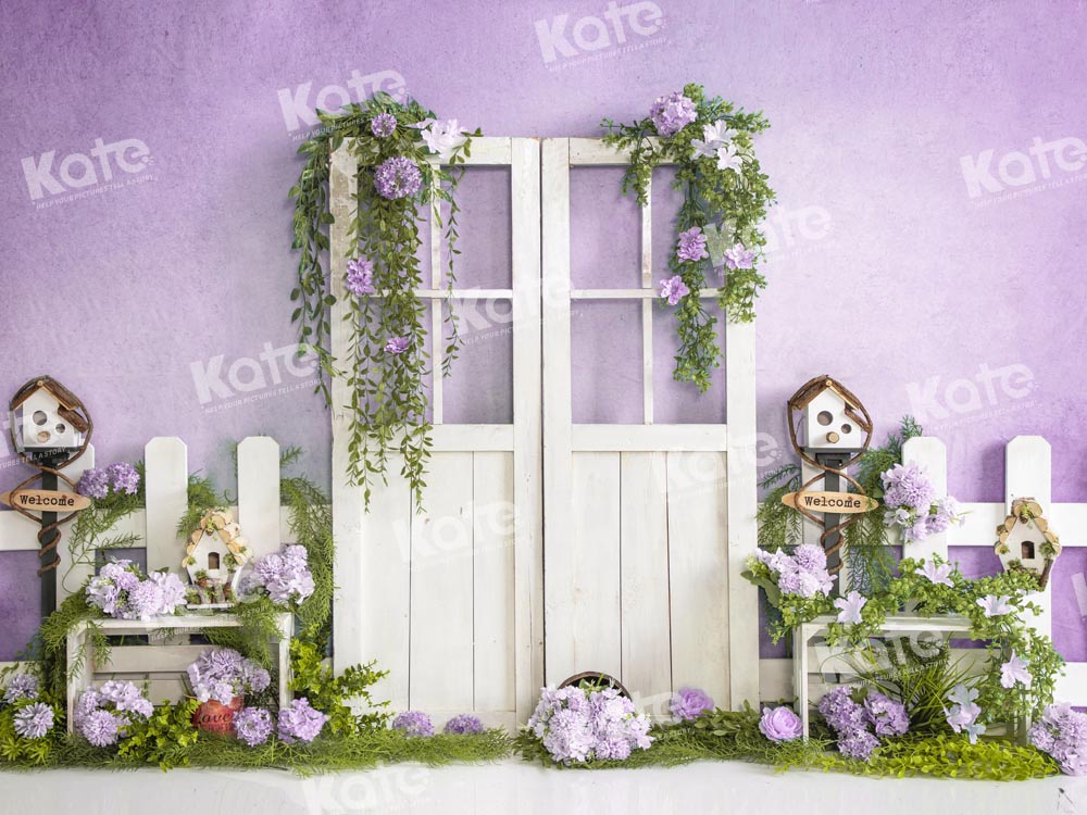 Kate Frühling Lila Eden Hintergrund von Emetselch - Kate Backdrop.de