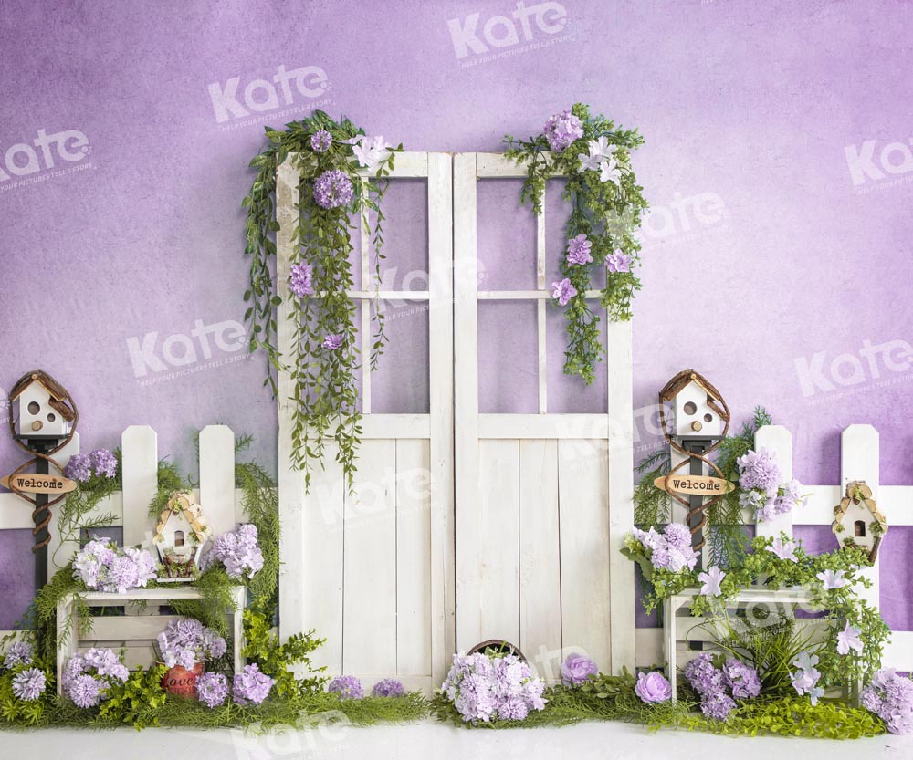 Kate Frühling Lila Eden Hintergrund von Emetselch - Kate Backdrop.de