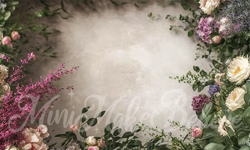 Kate Fine Art Floral Light Hintergrund von Mini MakeBelieve