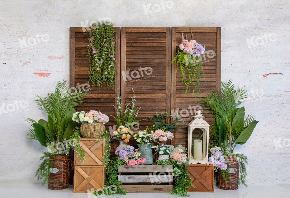 Kate Frühling Blumengarten Parterre Kulisse von Emetselch - Kate Backdrop.de