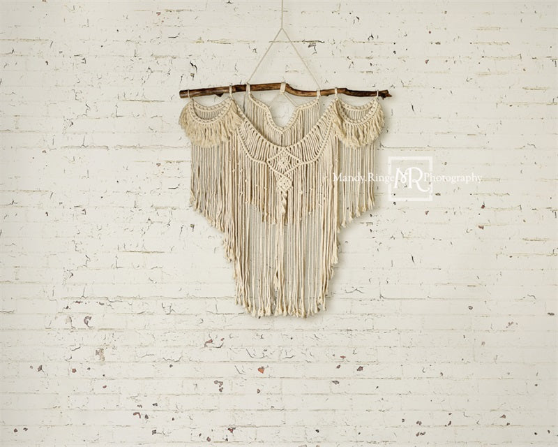 Kate Einfache Makramee-Wandbehang-Kulisse von Mandy Ringe Photography - Kate Backdrop.de