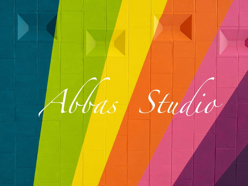 Kate Regenbogen Wandhintergrund von Abbas Studio - Kate Backdrop.de