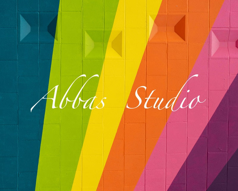 Kate Regenbogen Wandhintergrund von Abbas Studio - Kate Backdrop.de