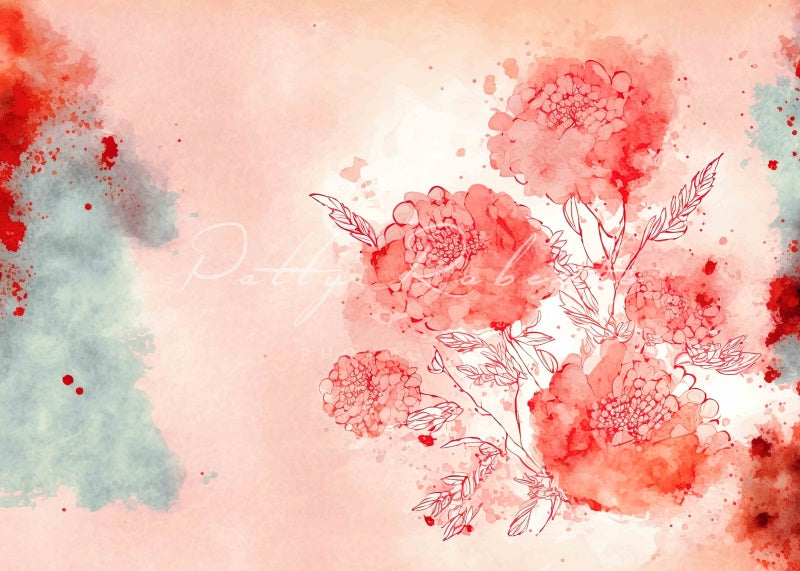 Kate Blütenblätter der Liebe Fine Art Floral Hintergrund von Patty Roberts
