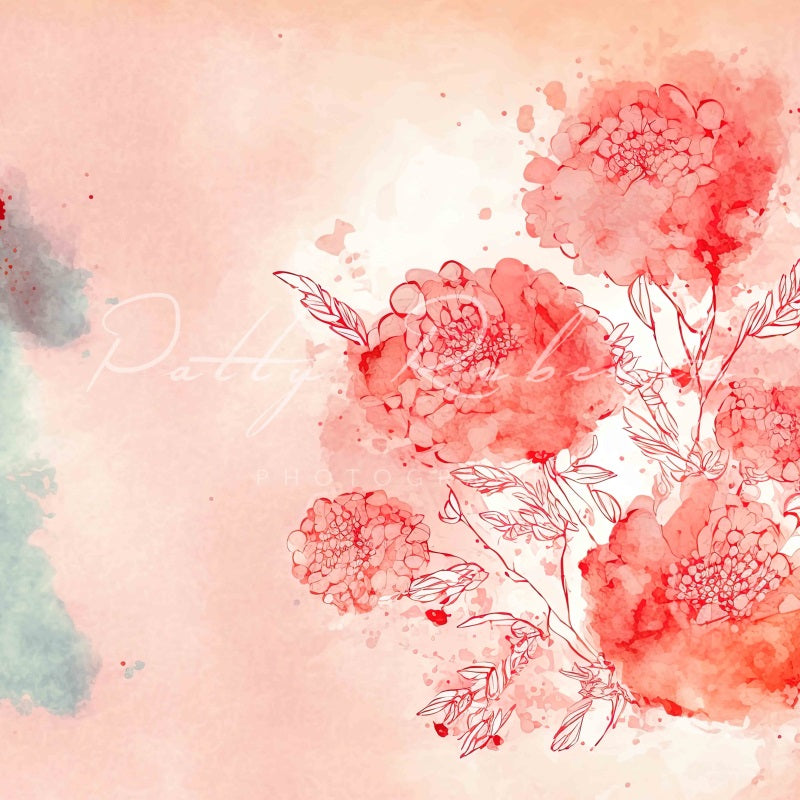 Kate Blütenblätter der Liebe Fine Art Floral Hintergrund von Patty Roberts