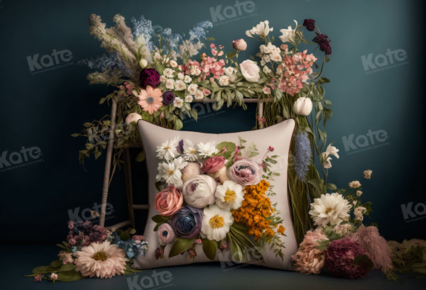 Kate Boho Retro Floral Hintergrund von Chain Photography - Kate Backdrop.de
