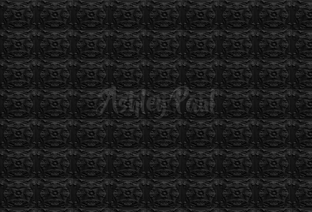 Kate Schwarzer Boudoir Kachel Wandhintergrund von Ashley Paul - Kate Backdrop.de
