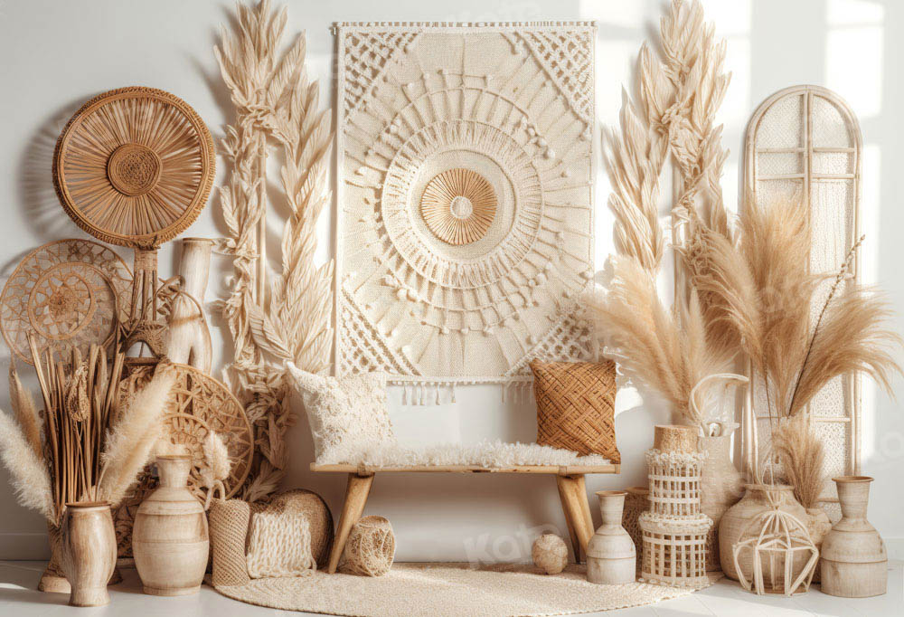 Kate Sommer Boho Zimmer Hintergrund von Chain Photography - Kate Backdrop.de