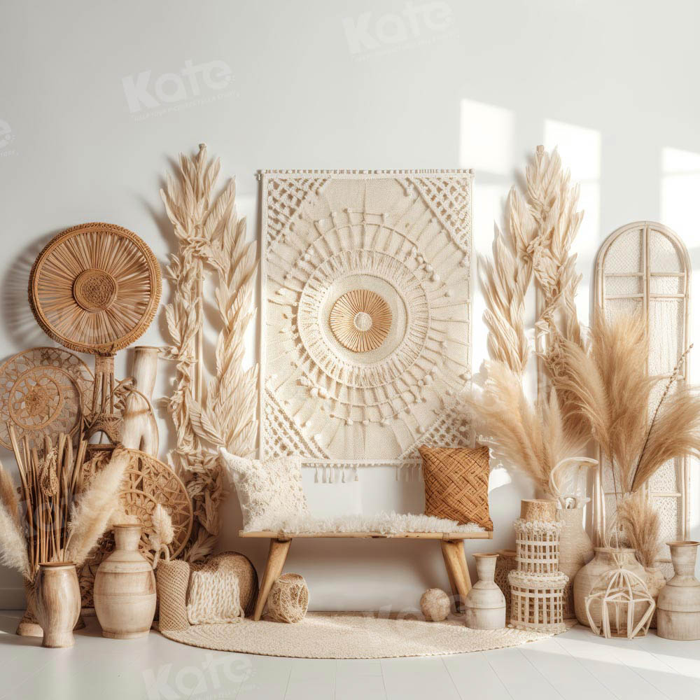 Kate Sommer Boho Zimmer Hintergrund von Chain Photography