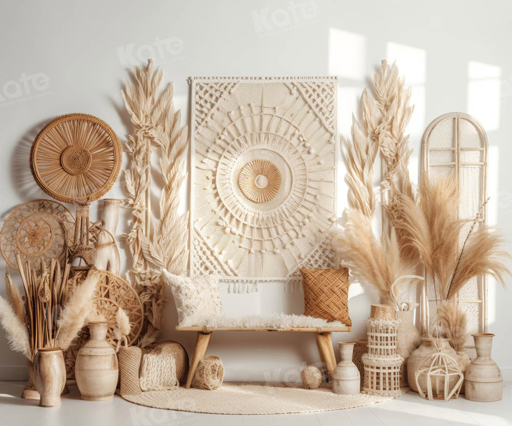 Kate Sommer Boho Zimmer Hintergrund von Chain Photography