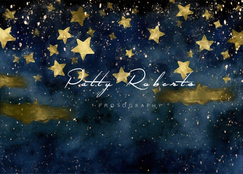 Kate Cake Smash Blauer Himmel Starry Night von Patty Roberts - Kate Backdrop.de