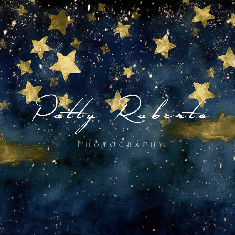 Kate Cake Smash Blauer Himmel Starry Night von Patty Roberts - Kate Backdrop.de