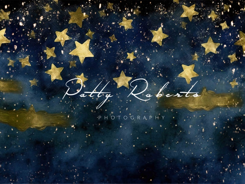 Kate Cake Smash Blauer Himmel Starry Night von Patty Roberts - Kate Backdrop.de