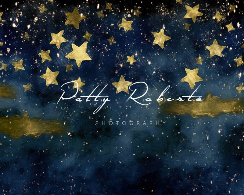 Kate Cake Smash Blauer Himmel Starry Night von Patty Roberts - Kate Backdrop.de