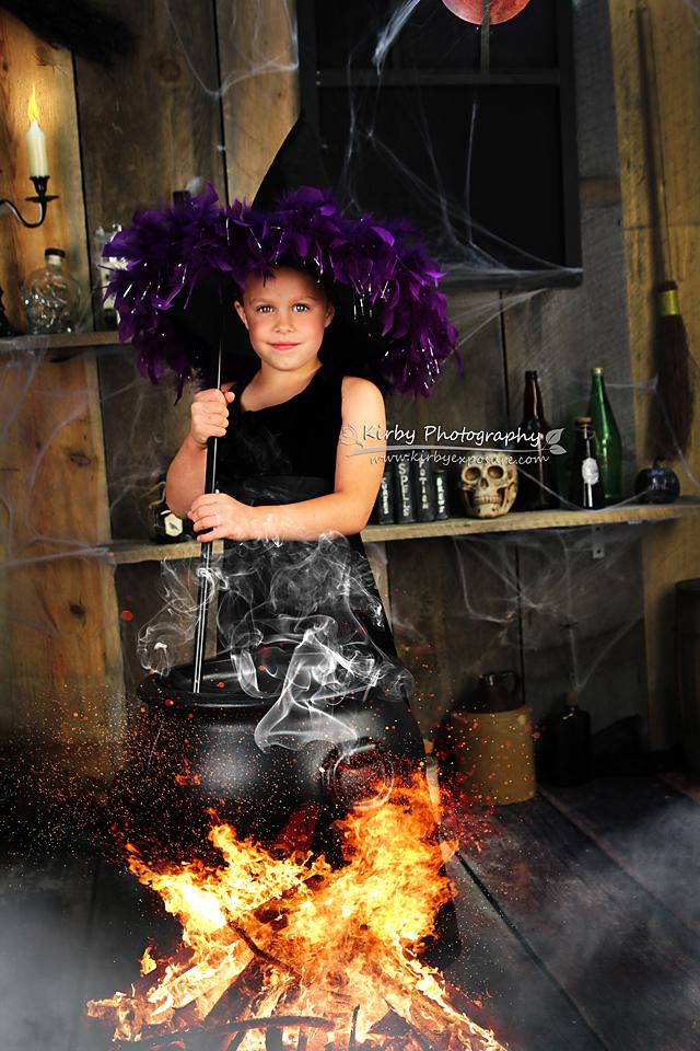 Kate Haufen Pocus Halloween-Hintergrund von Arica Kirby - Kate Backdrop.de