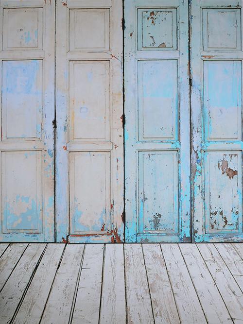 Katebackdrop：Kate Retro Style Wooden Floor Photography Backdrop