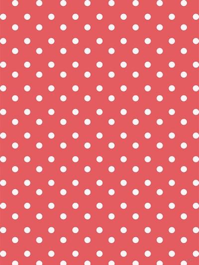 Katebackdrop：Kate White Point Red Backdrop Printed Pattern For Photography
