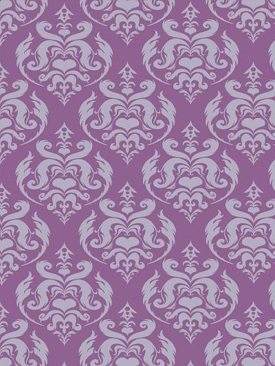 Katebackdrop：Kate Victorian Printed Purple Patterns Backdrop Photography
