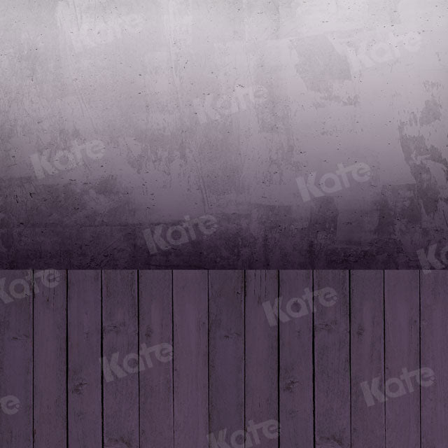 Kate Kombibackdrops Ombre Dunkle Farbe Holz Hintergrund