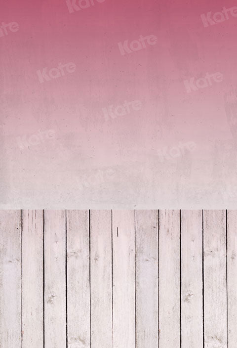 Kate Kombibackdrops Ombre  Rosa Holz Hintergrund