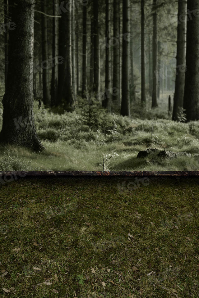 Kate Kombibackdrop Boho Sommer Wald Wiese Hintergrund - Kate Backdrop.de