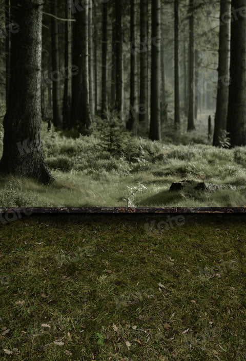 Kate Kombibackdrop Boho Sommer Wald Wiese Hintergrund - Kate Backdrop.de