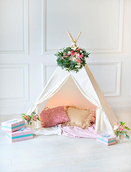 Katebackdrop：Kate Weeding White Tent Gift Photography Backdrop