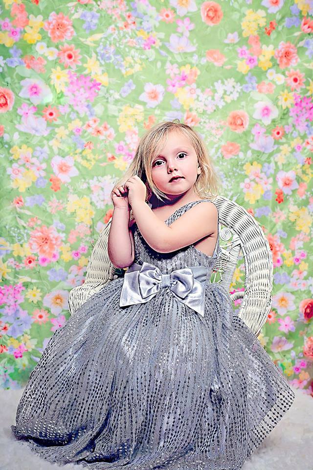 Kate Retro-Blumen-Babyparty-Hintergrund für die Fotografie entworfen von Jerry_Sina