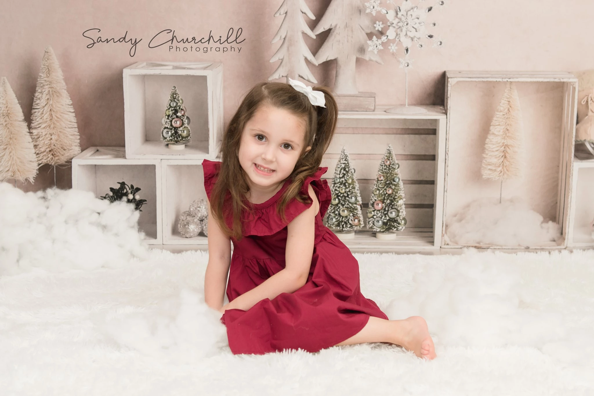 Kate Weihnachtseleganter Winter-Anzeigen-Hintergrund für die Fotografie entworfen von Mandy Ringe Photography - Kate Backdrop.de
