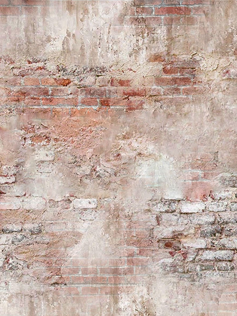 Kate Backsteinmauer Hintergrund Rot