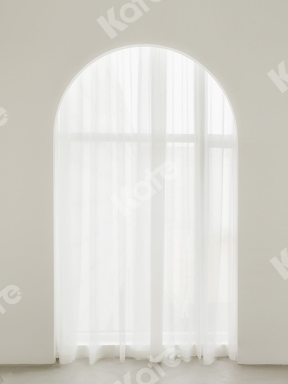 Kate Weißes Fenster mit Innenhintergrund Entworfen von Jia Chan Photography