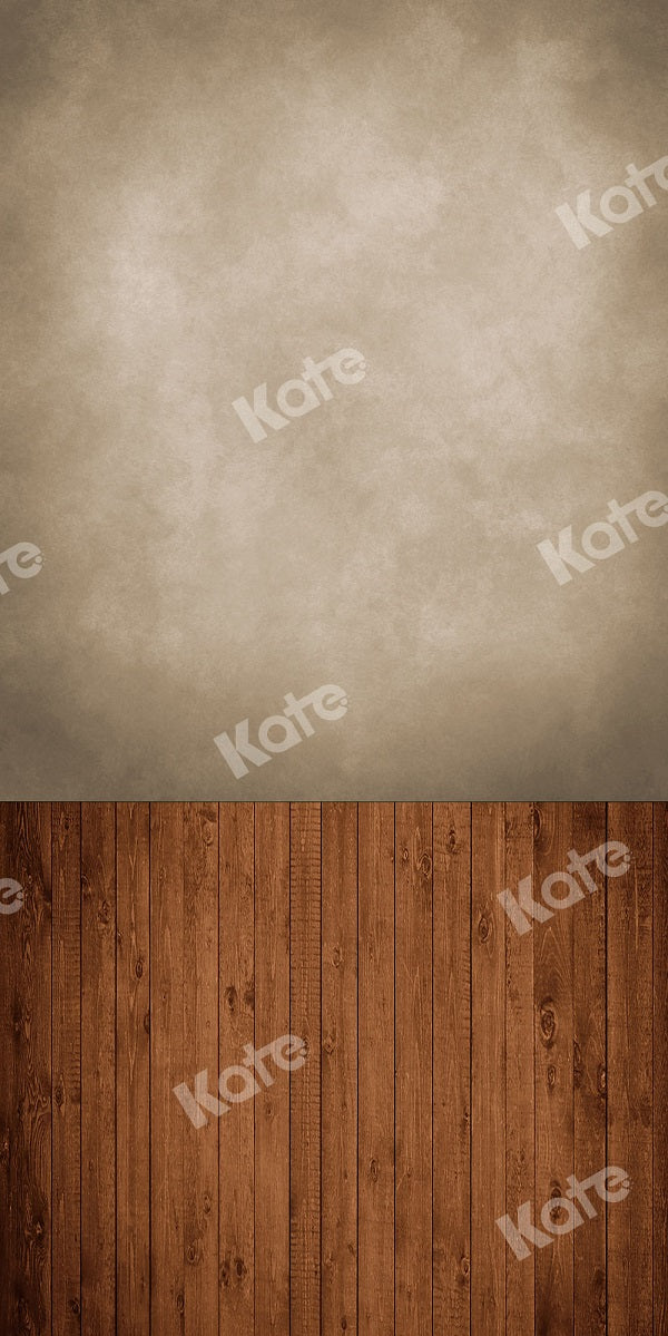 Kate Kombibackdrop Retro Holz abstrakt Hintergrund