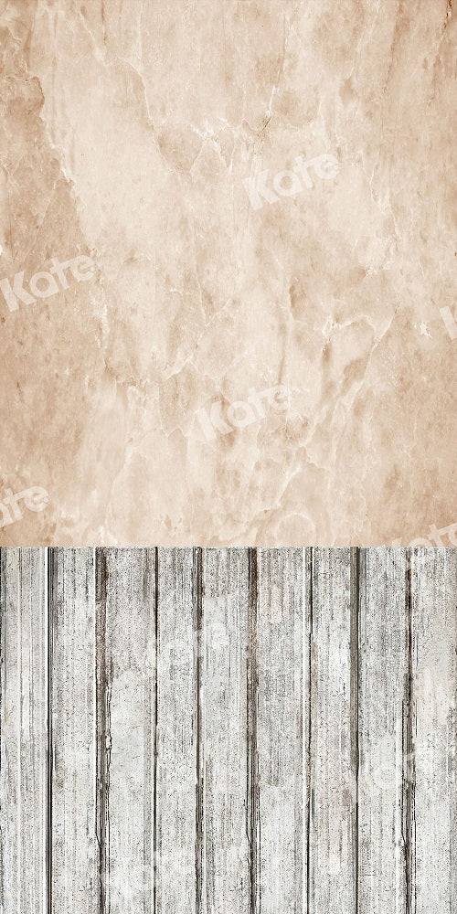 Kate Kombibackdrop Marmor holz Hintergrund