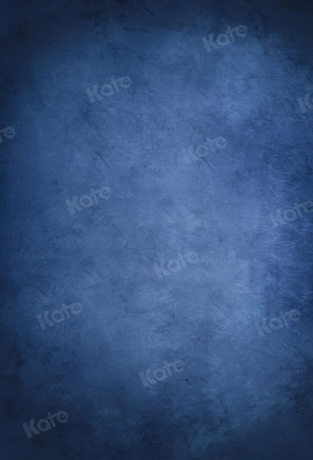 Kate Abstrakter blauer alter Meister Hintergrund - Kate Backdrop.de