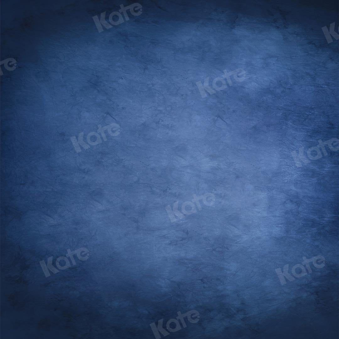 Kate Abstrakter blauer alter Meister Hintergrund - Kate Backdrop.de