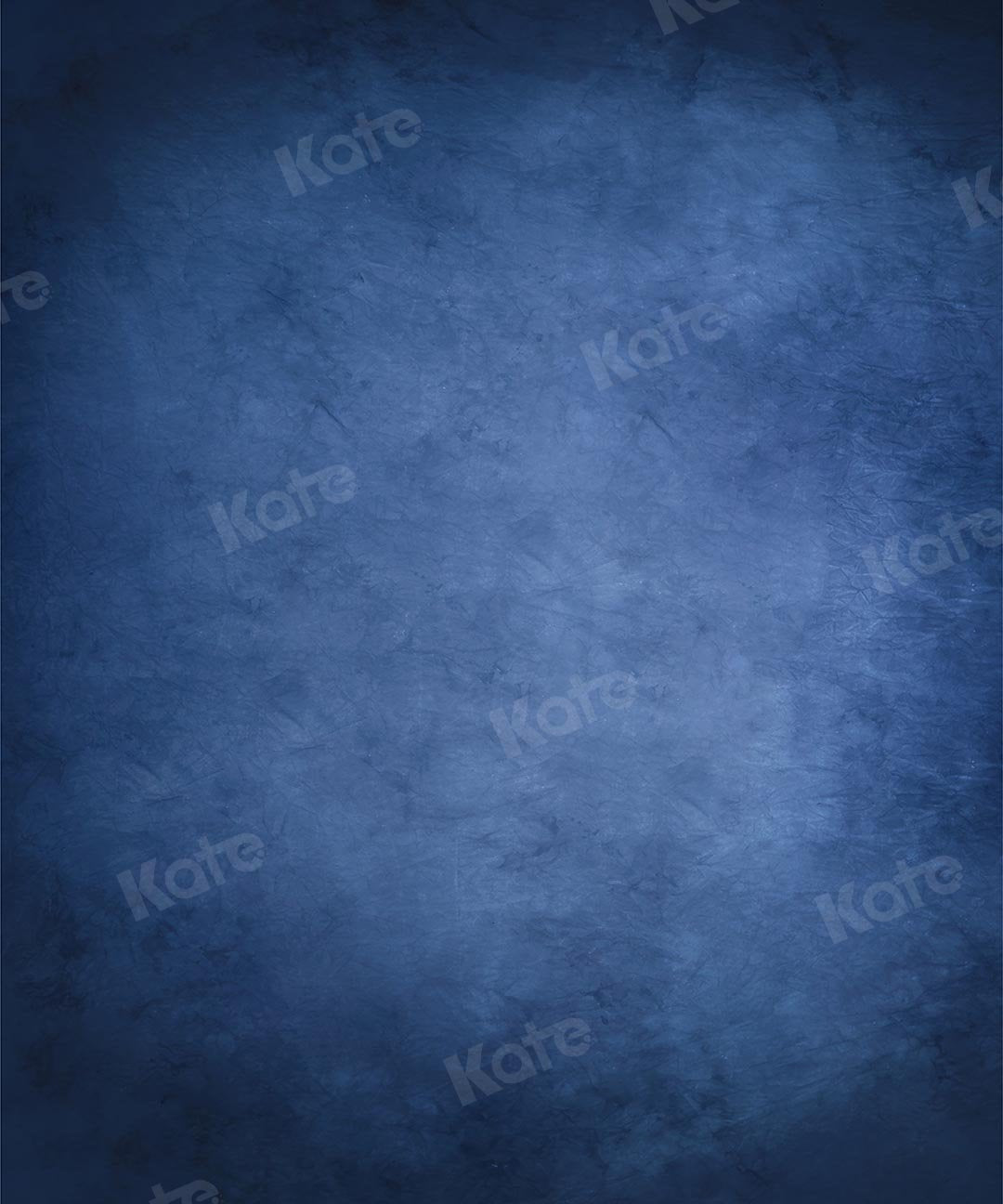 Kate Abstrakter blauer alter Meister Hintergrund - Kate Backdrop.de