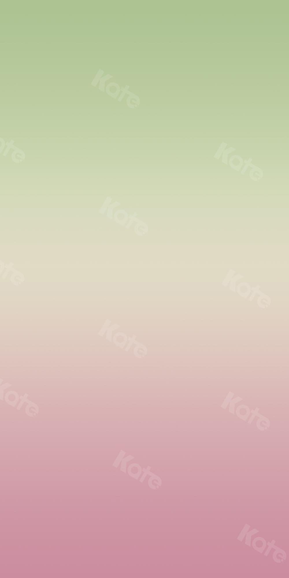 Kate Abstrakter Farbverlauf Grün bis Rosa Hintergrund Ombre