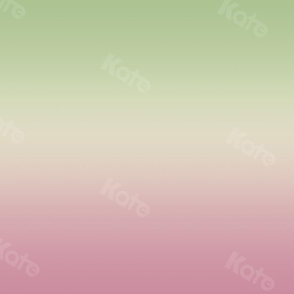 Kate Abstrakter Farbverlauf Grün bis Rosa Hintergrund Ombre