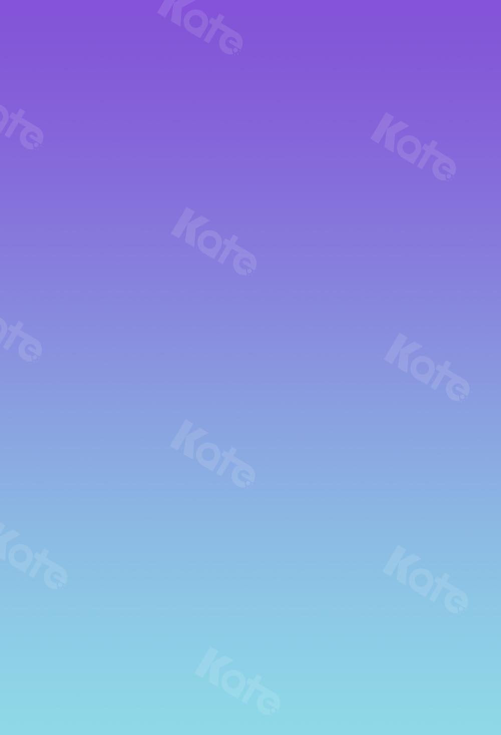Kate Abstrakter lila Farbverlauf blauer Hintergrund Ombre - Kate Backdrop.de