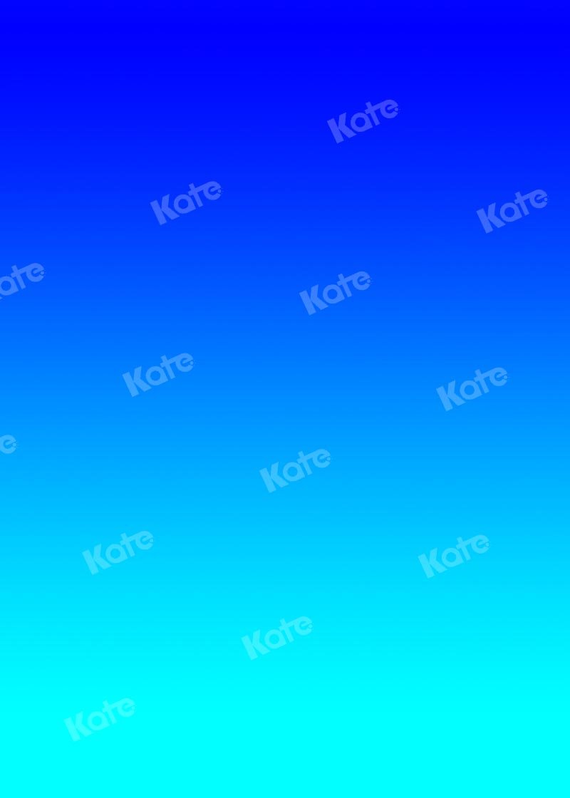 Kate Abstrakter blauer Hintergrund mit Farbverlauf Ombre - Kate Backdrop.de