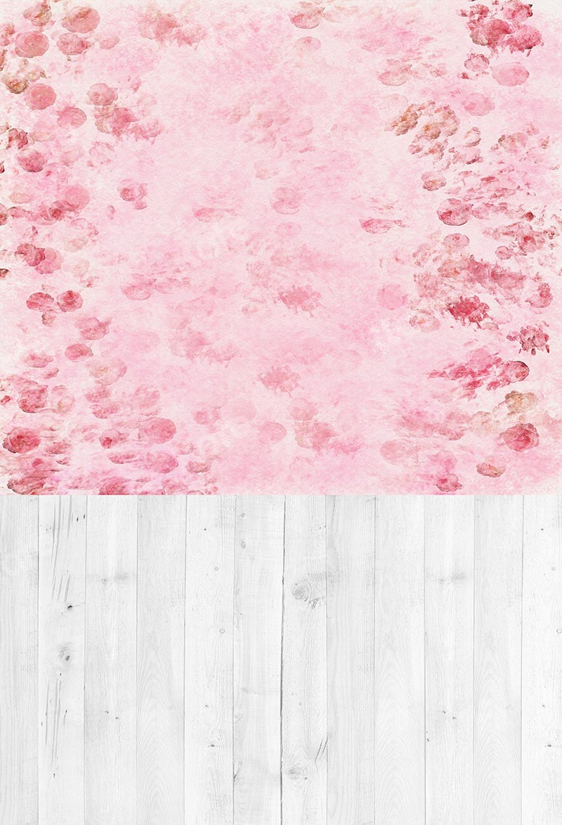 Kate Kombibackdrop Rosa abstrakt  Holz Hintergrund