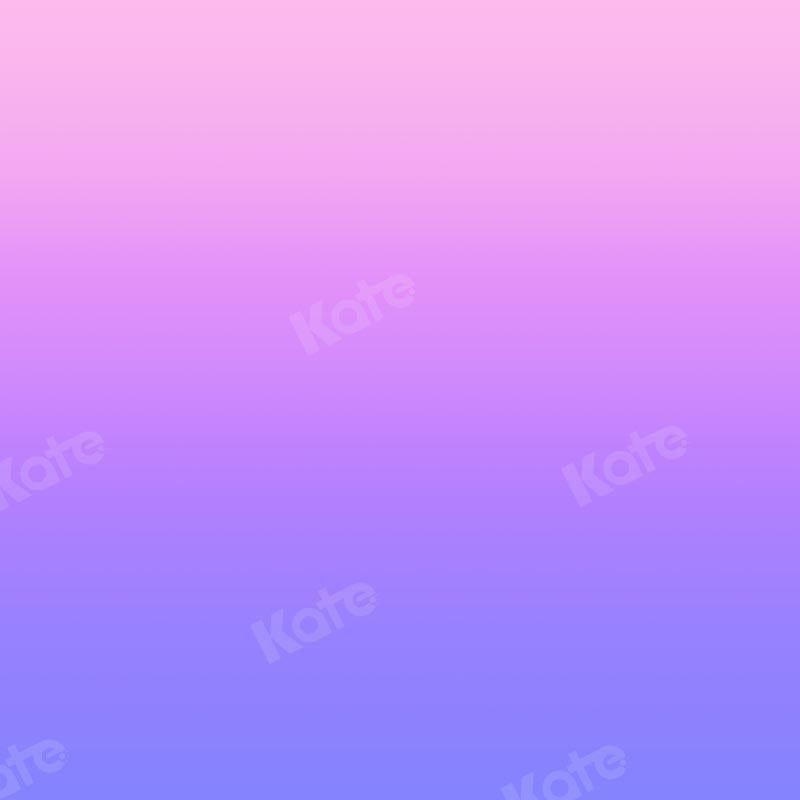 Kate Abstrakter Farbverlauf Rosa zu Blau Hintergrund Ombre - Kate Backdrop.de