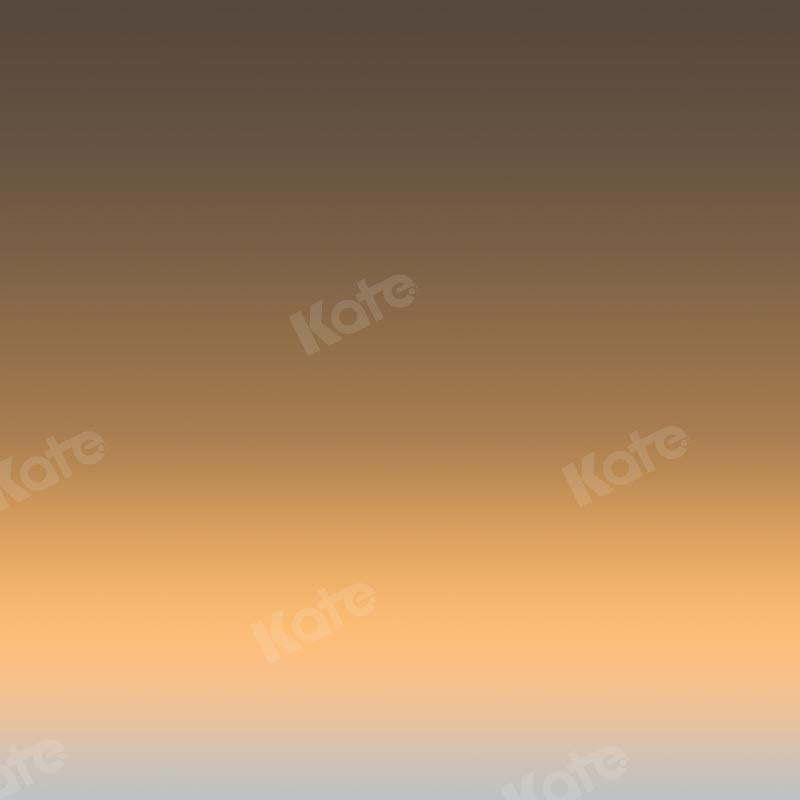 Kate Abstrakter Farbverlauf Braun zu Blau Hintergrund Ombre