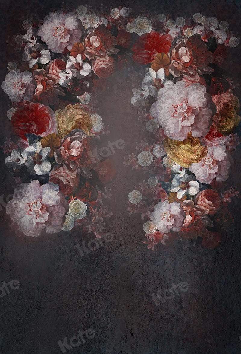 Kate Fine Art Blumen Dunkler Ton  Hintergrund  Mutter von GQ