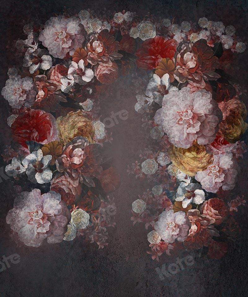 Kate Fine Art Blumen Dunkler Ton  Hintergrund  Mutter von GQ