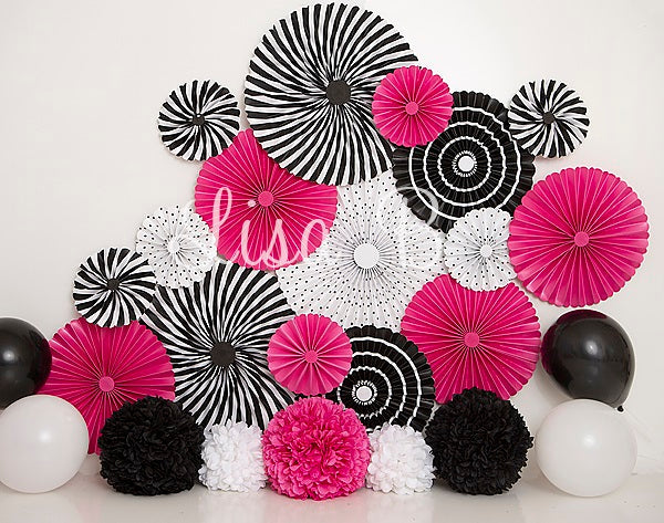 Kate Kinder Floral BlackPink Fan Hintergrund von Lisa B