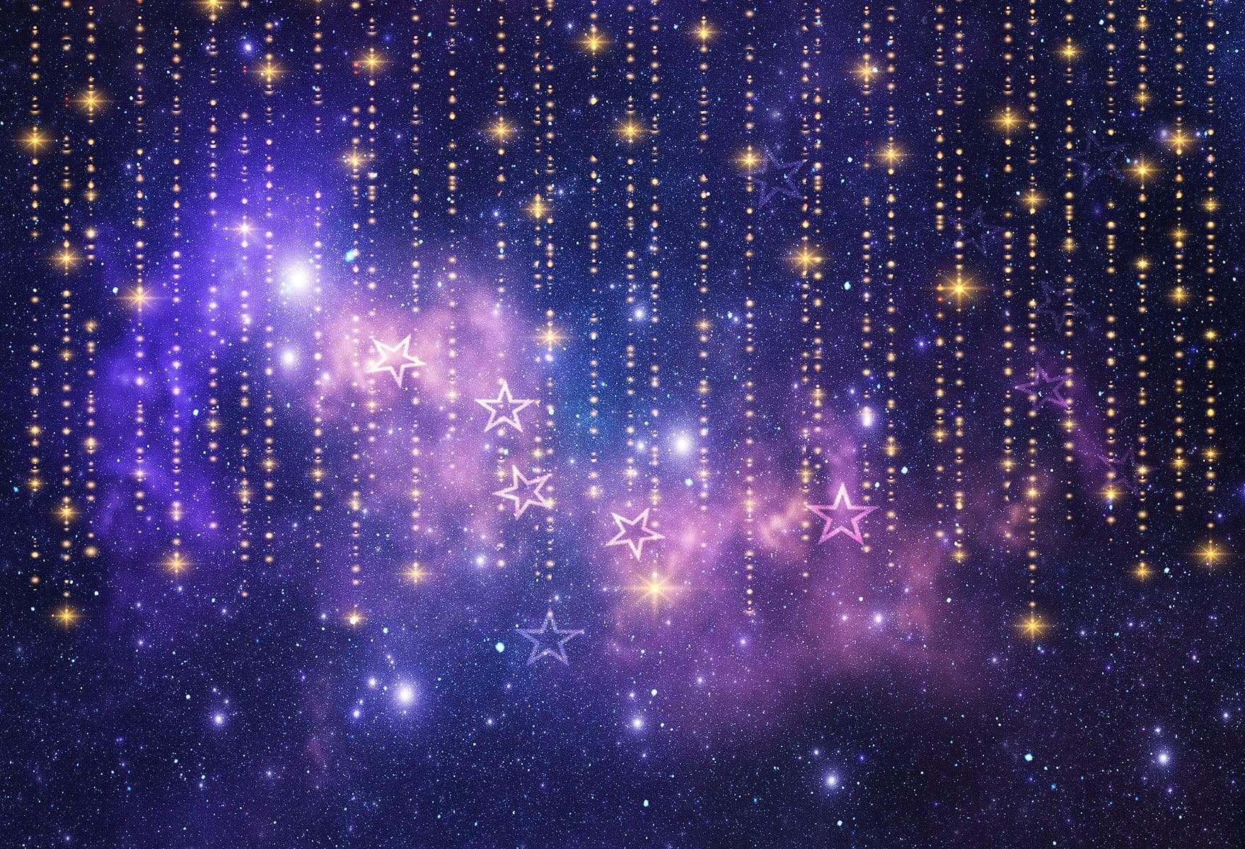 Katebackdrop鎷㈡綖Kate Twinkle Star Night dreams Cloud Backdrop Baby